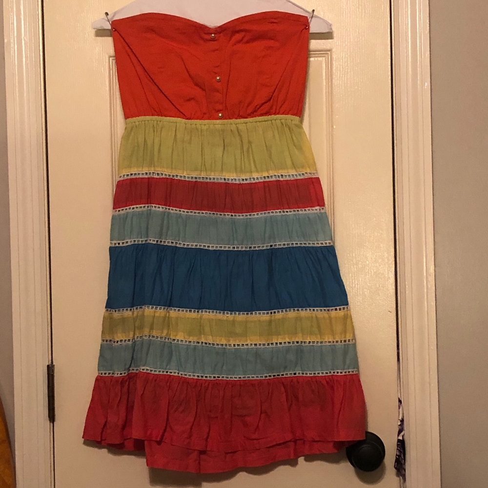 Judith March strapless dress
